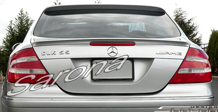 Custom Mercedes CLK  Coupe Trunk Wing (2003 - 2009) - $249.00 (Part #MB-076-TW)